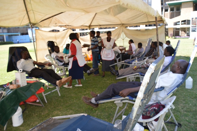 Kenya Red Cross Blood Donation Week at UoN 2015