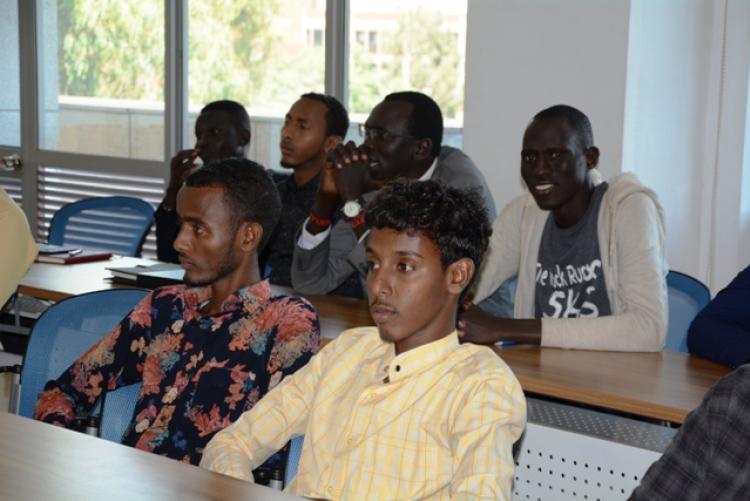 UoN students DAFI scholarship beneficiaries orientation day